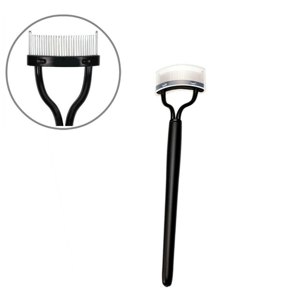 Eyelash Comb Curlers Makeup Mascara Applicators Eyebrow Grooming Brush