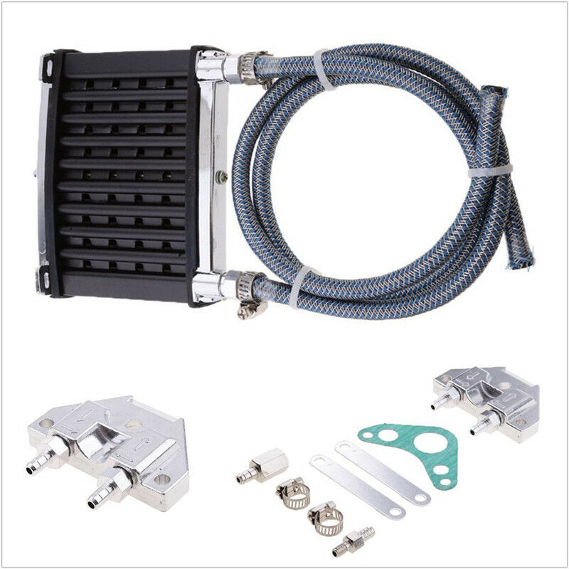 Universal CNC Engine Oil Cooler/Radiator Kit 125cc 150cc PIT PRO Trail Dirt Bike