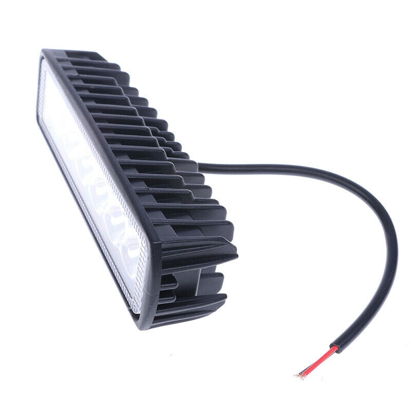 6inch 18W 6LED Work Light Bar Flood Spot Beam Offroad Car SUV Driving Work LA Rf