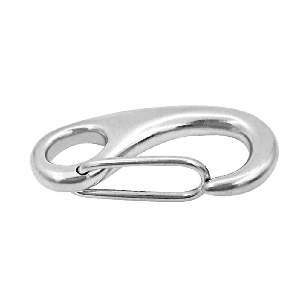 Heavy Duty Marine Grade 2" 304 Gate Spring Clip Snap Hook Claw for Yacht