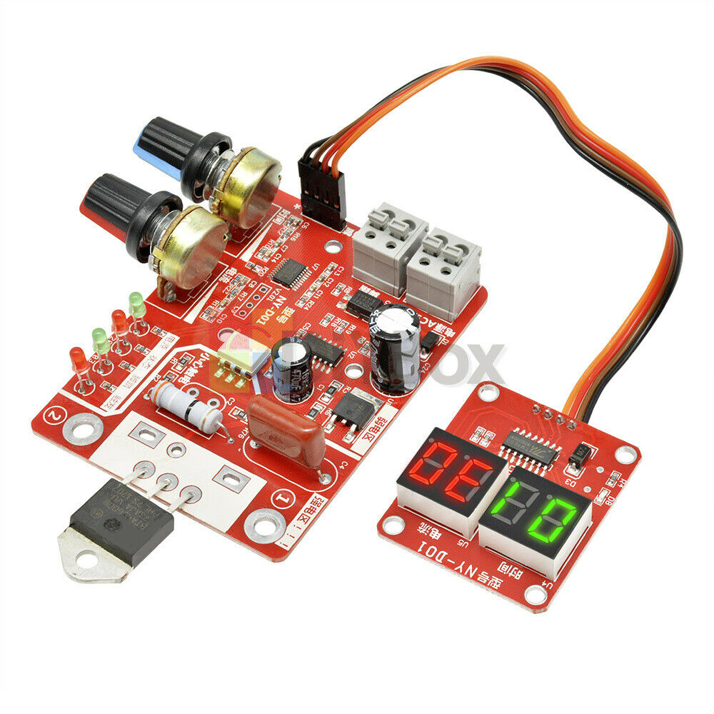 Spot Time Point Welding NY-D01 100A Digital Display and Current Panel Controller