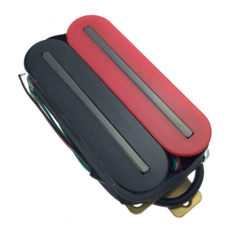 H11-RDBK Electric Guitar Bridge Pickup Dual Rail Track for Guitar Spare Part