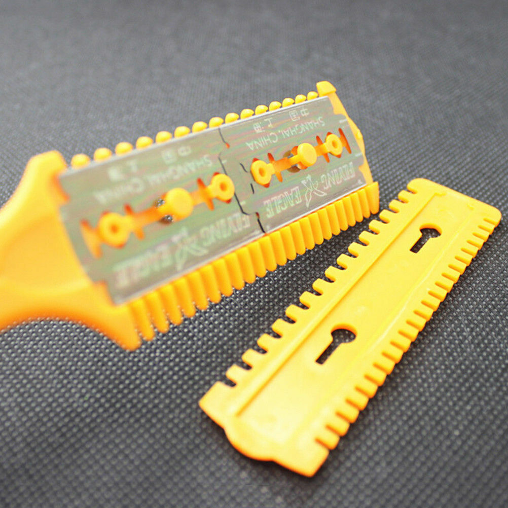 Barber Scissor Hair Cut Styling Razor Magical Blade Comb Hairdressing Tool
