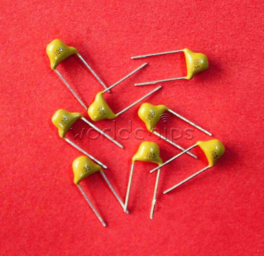 50Pcs  50V 1uF 105 Monolithic Ceramic Chip Capacitor New