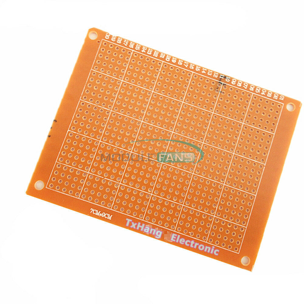 2PCS DIY Prototype Paper PCB Universal 7 x 9 cm Board 7*9cm Breadboard