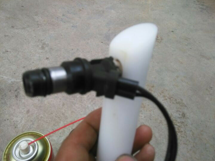 Universal Auto Car Fuel Injector Flush Cleaner Adapter DIY Cleaning Tool Kit Set