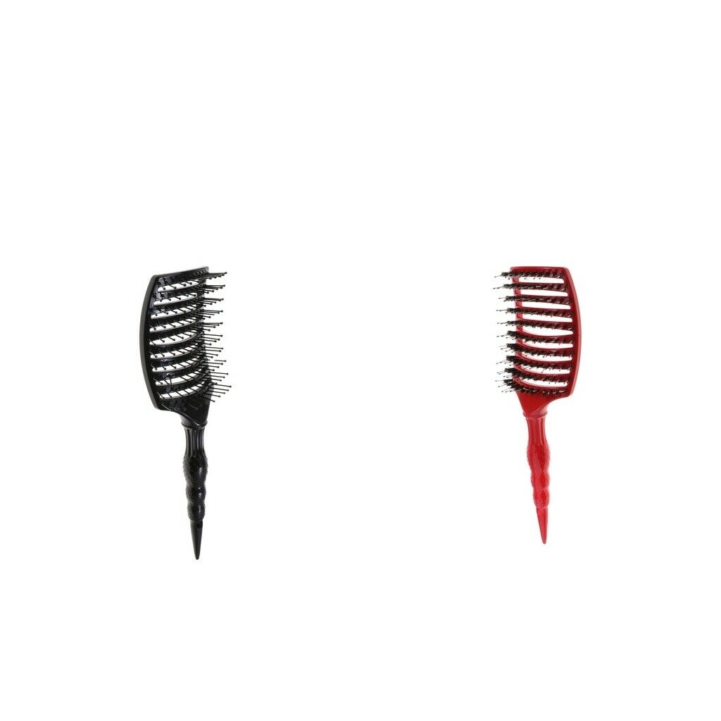 2pcs Hair Comb Hairdressing Hair Brush Salon Brush for Straight Long Hairs