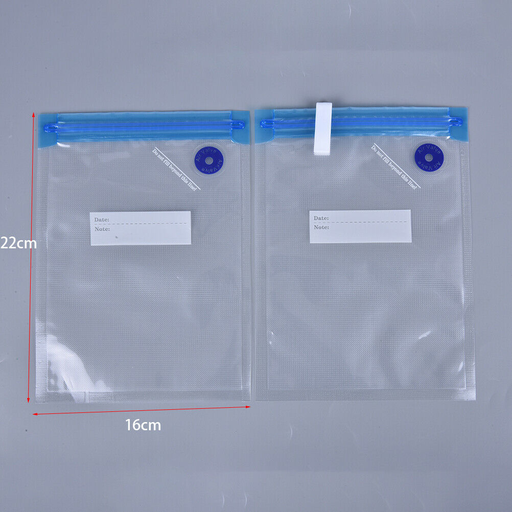 11PCS Vacuum Sealed Bags Food Saver Storage Plastic Grain Vacuum Wrap B a1J.DD