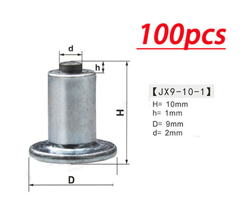 100Pcs 9mm Car Motorcycle Tires Screw  Studs Spikes Wheel Snow Chains For Winter