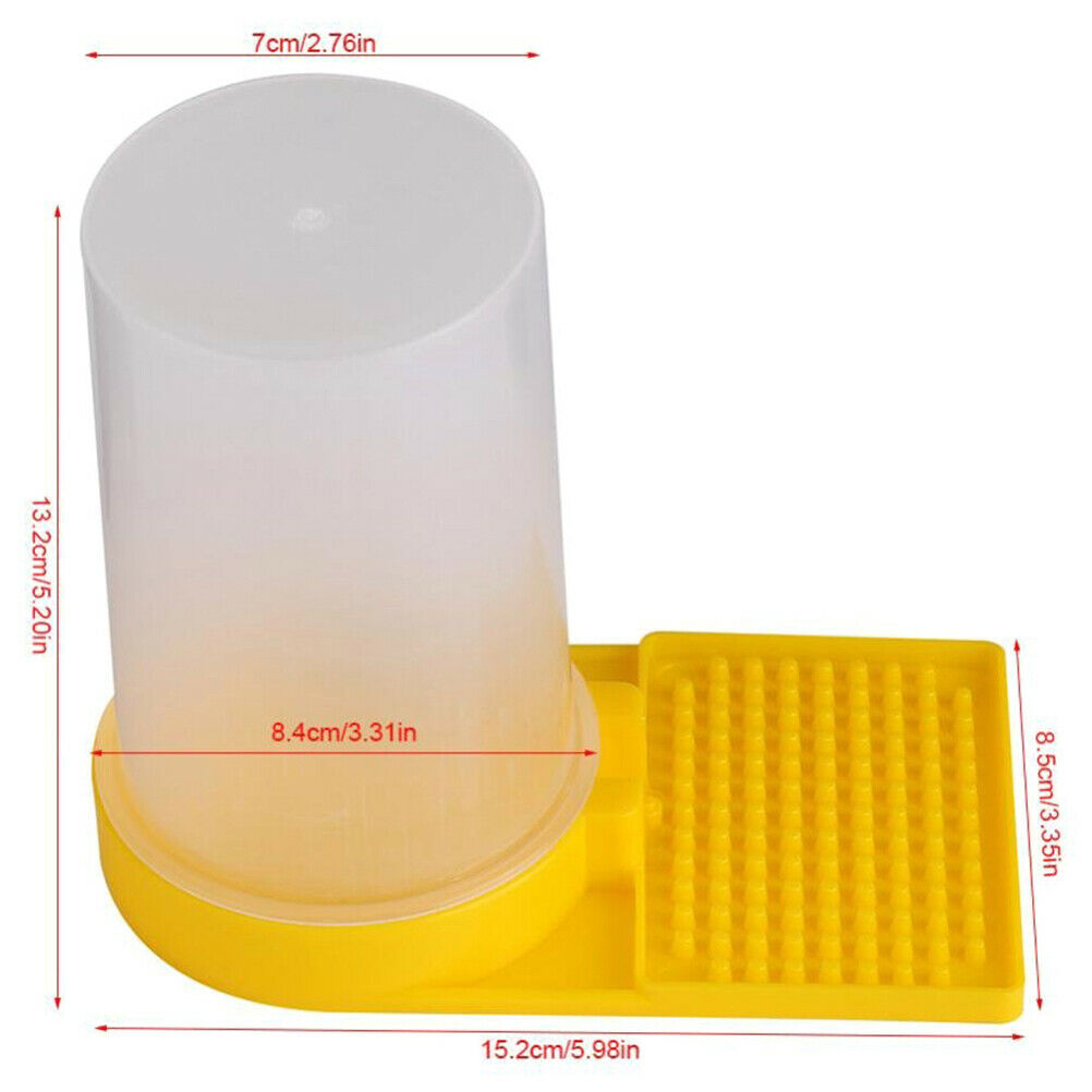 Beekeeping Beehive Water Feeder Bee Drink Nest Entrance Beekeeper Cup Fed TY1