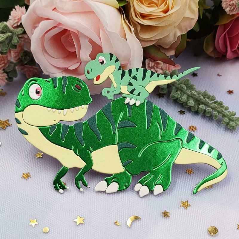 dinosaur Metal Cutting Dies Stencil DIY Scrapbooking Album Paper Card makingd