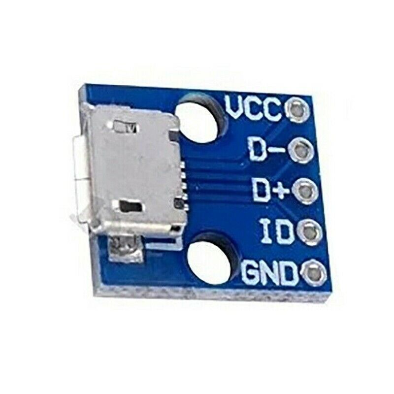 5Pcs CJMCU 5V Micro- USB Board Interface Power Switch Adapter Breakout Module G4