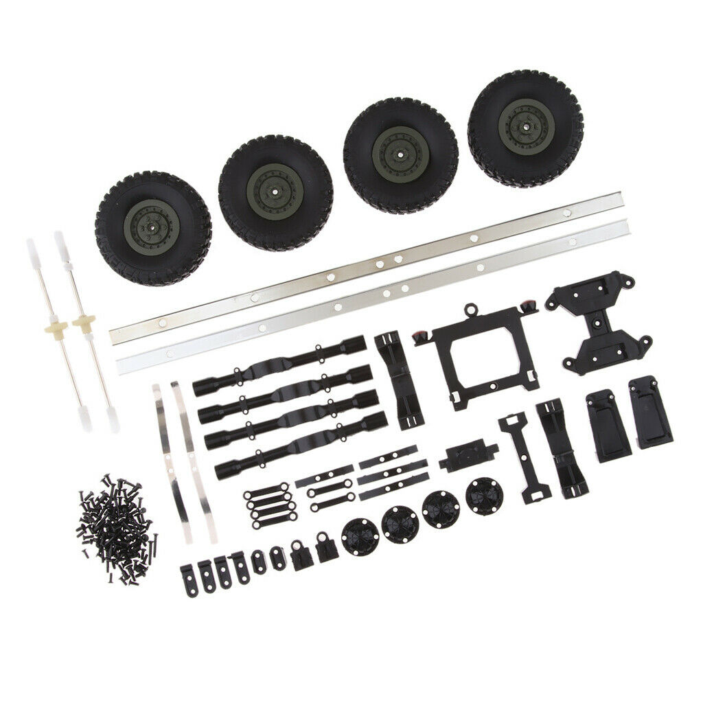 Complete Kits Trailer Chassis for WPL 1/16 6WD   Truck DIY Accessory