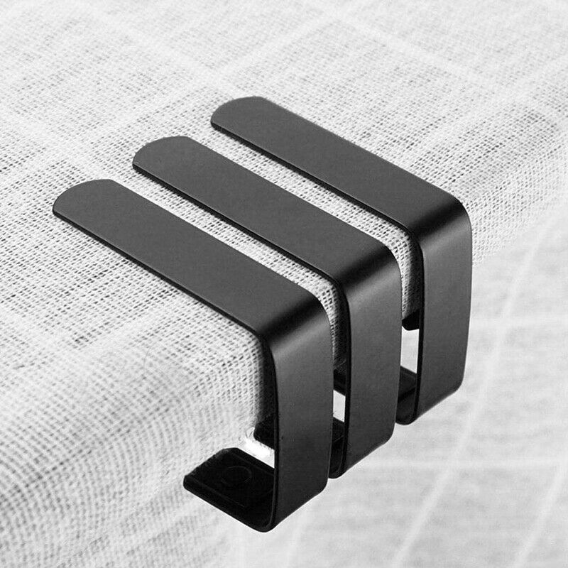 4PC/Pack Tablecloth Clips for Large Tablecloth Cover Stainless Steel Non-Slip HN