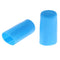 2 Pieces Microphone Battery   End Cover Slip Holder for Mic Parts Blue