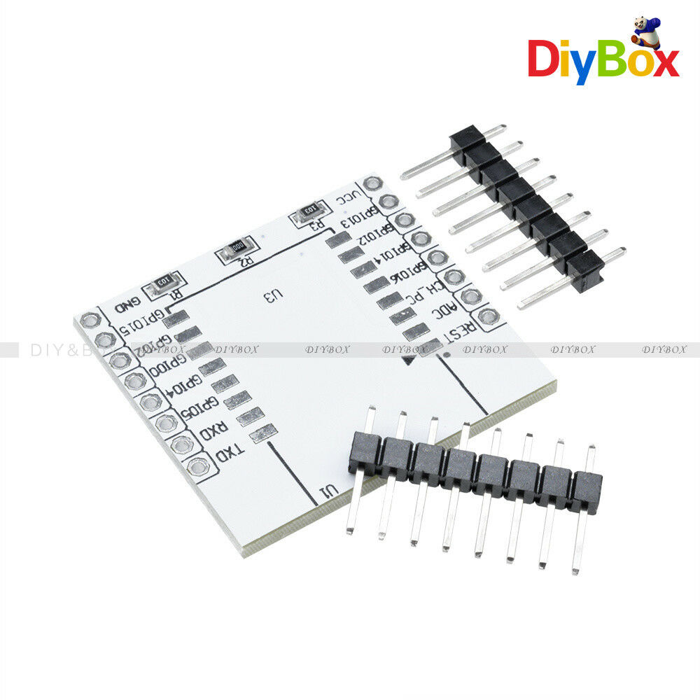 5PCS ESP8266 Serial WIFI Module Adapter Plate For ESP-08 ESP-07 ESP-12