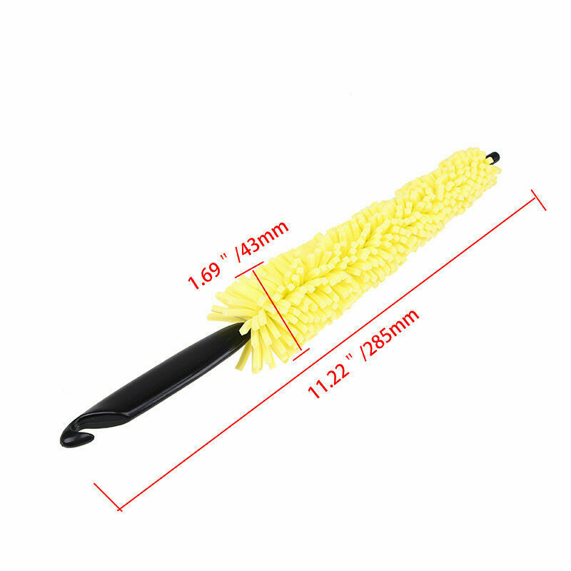 Car Wheel Tire Rim Scrub Plastic Handle Brush Cleaner Washing Cleaning Tools