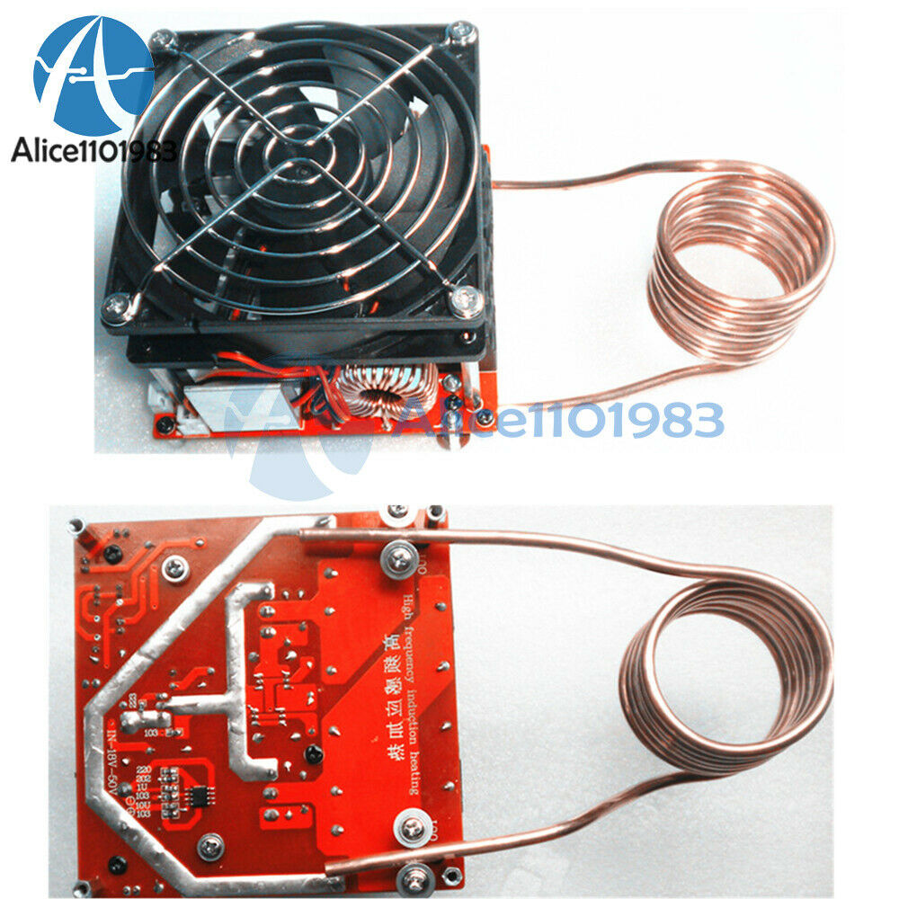 20A ZVS Induction Heating Board Flyback Driver Heater DIY Cooker + Ignition Coil