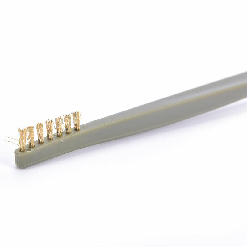 Steel Mini Double-end Wire Polishing Brush Metal Cleaning Rust Brush Gas Stove