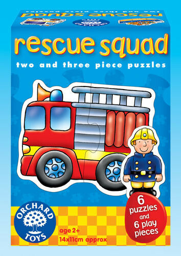 Orchard Toys 204 Rescue Squad  Kids Childrens First Jigsaw Puzzle 2 Years +