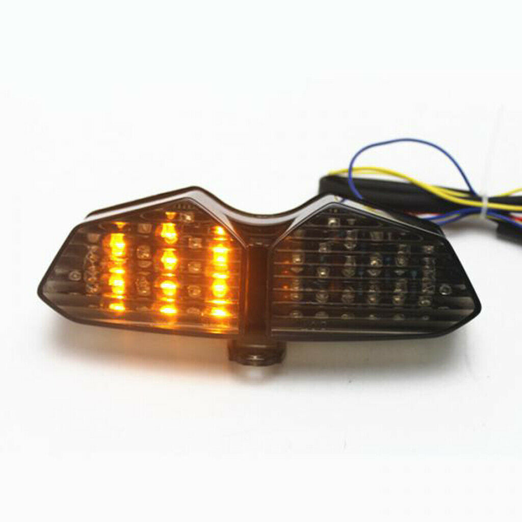 LED Tail Light For Yamaha YZF R6 2003-05 LED Integrated Turn Brake Smoke