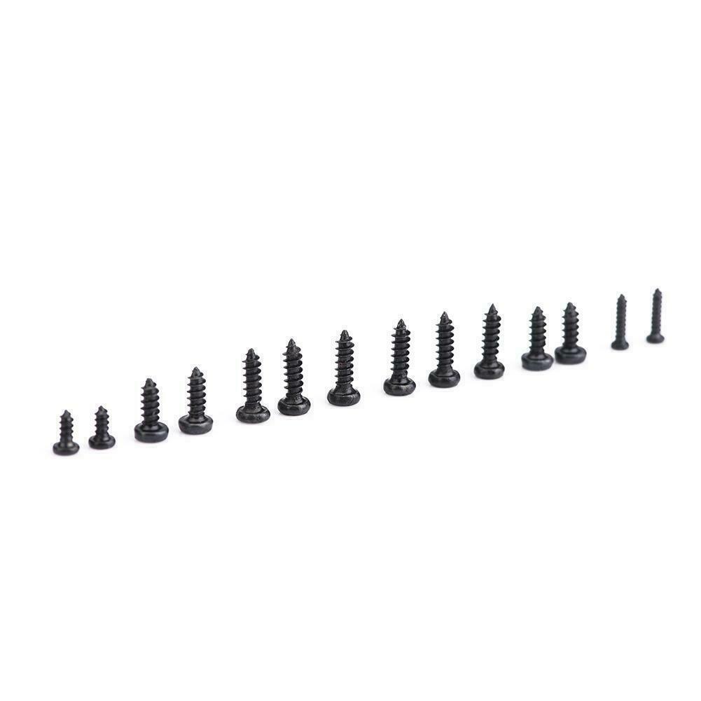1000pcs Small Screws Cross Head Self-tapping Bolts Assortment Kit M1/1.2/1.4/1.7