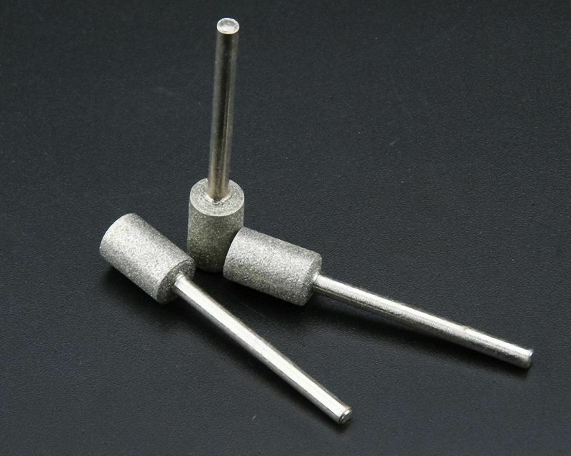 10 pcs 3mm Diamond Chainsaw Sharpening Rotary File Burrs Shank dia 3mm [M1]