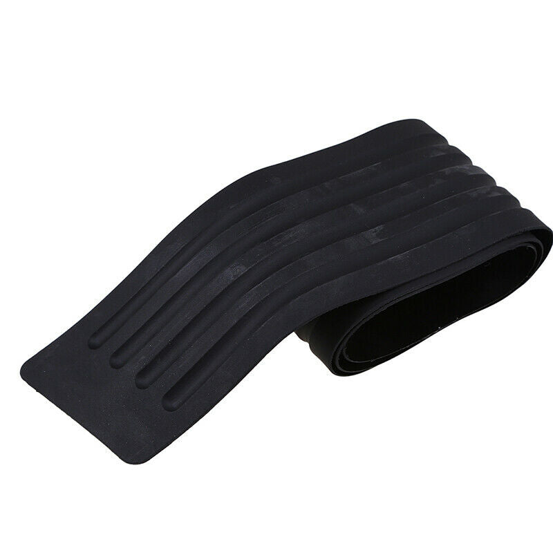 Car Rubber Rear Bumper Protector Trim Strip Trunk Sill Protector Scratch Pad