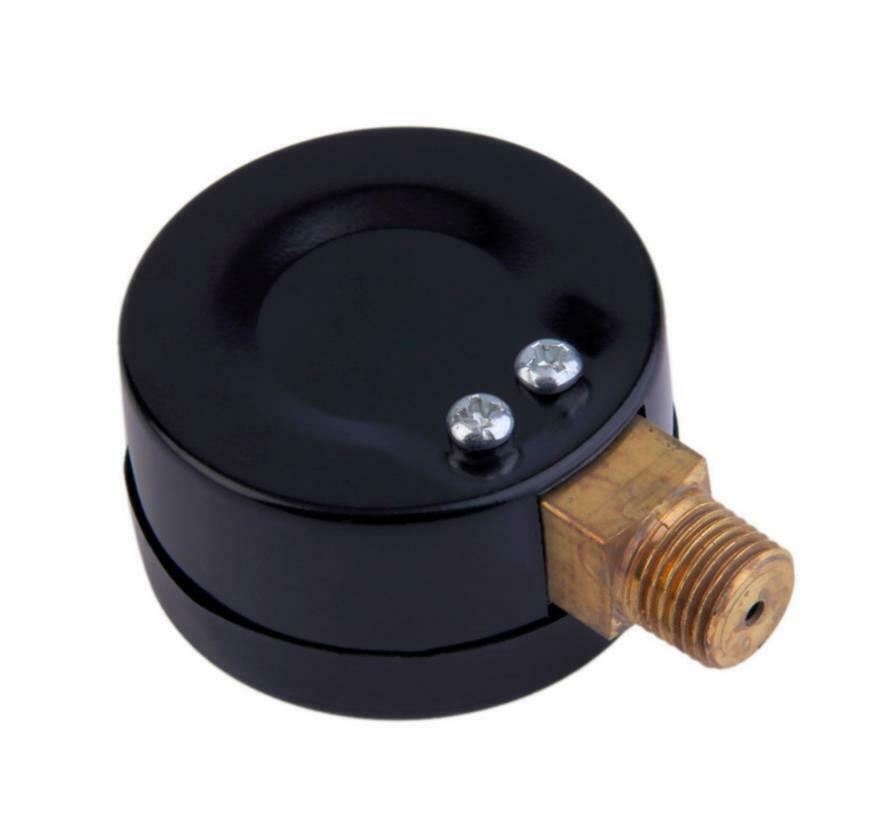 2 inch Dry Utility Vacuum Pressure Gauge Blk.1/4 NPT Lower