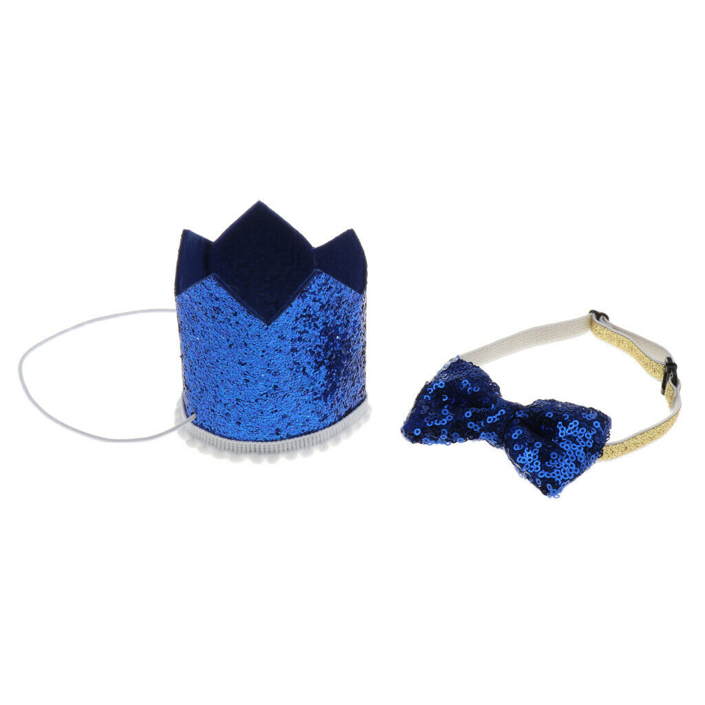 2x Dog Birthday Hat Party Costume Puppy Headwear
