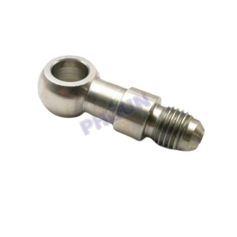 2x AN -4 AN4 AN 04 10mm M10 Eye Adapter Fitting Kit Stainless Steel Universal