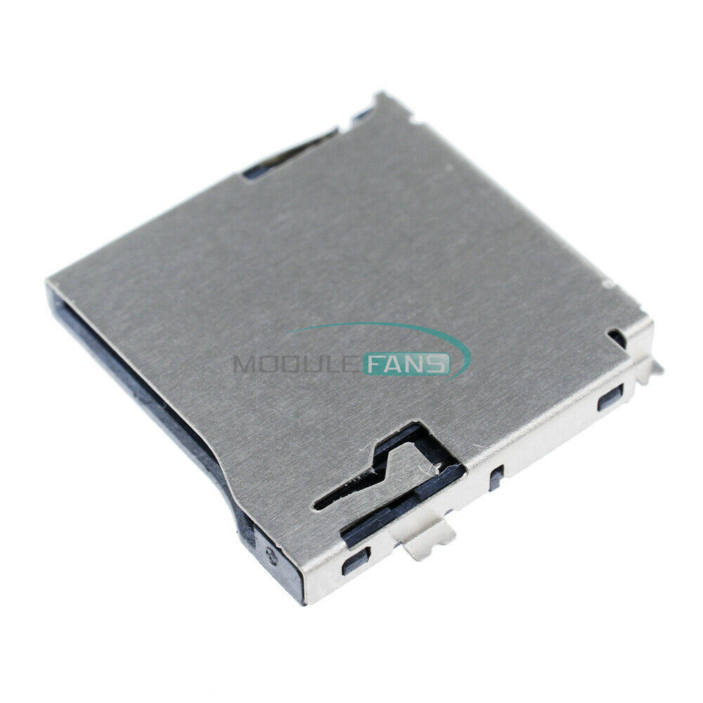10PCS SD TF Micro Memory Card Self-eject Socket Adapter Plug TransFlash