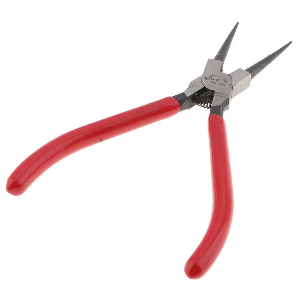 External 90 Degree Straight Needle Nose Circlip Oil Seal Snap Ring Plier Tool