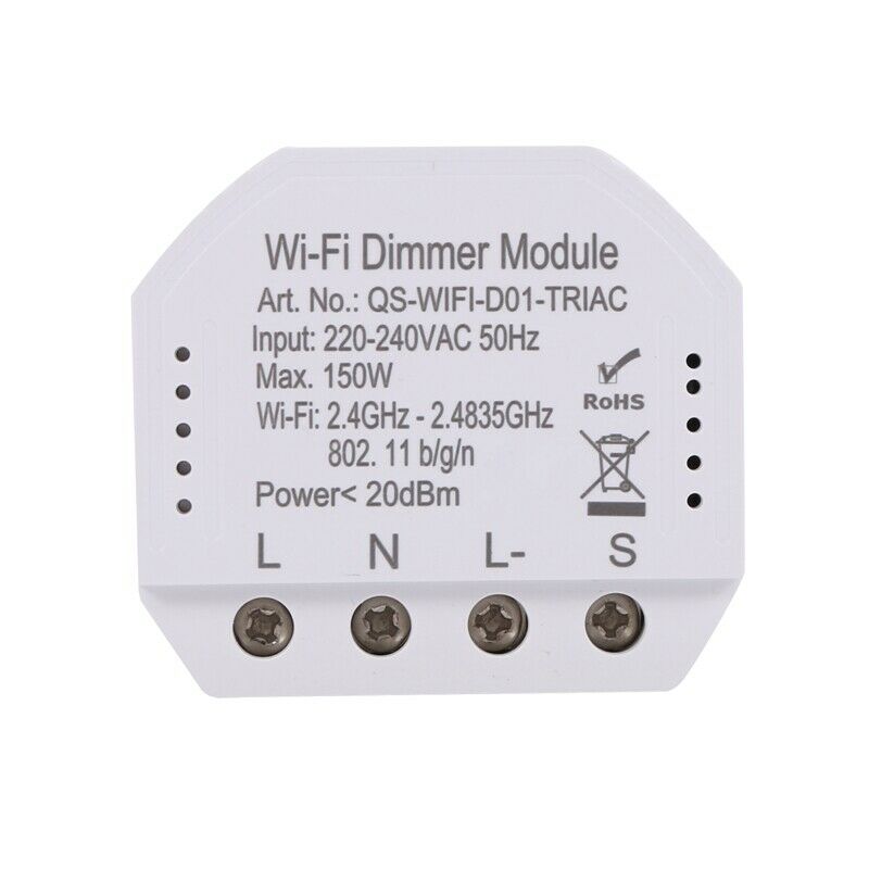 Wifi Smart Dimmer Module 220V-240V 150W Controller Timer Switch Light Voice CoX5