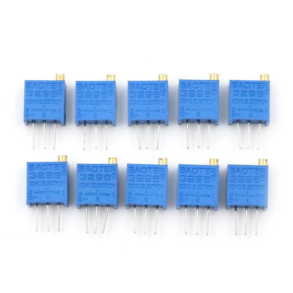 10pcs Blue 103 10K ohm 3296W Trim Pot Trimmer Potentiomete.l8