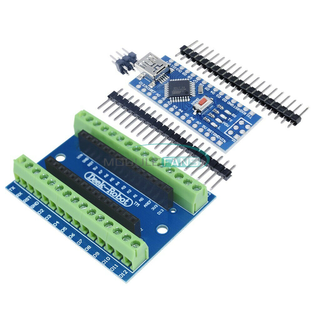 Nano 3.0 CH340 Controller Board USB Driver w/Nano Terminal Adapter For Arduino