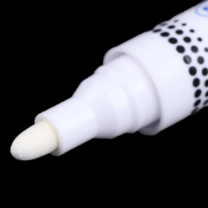 5pcs SM389 White Marker Pen Permanent For Metal Metallic Pen Craftwork Su.l8