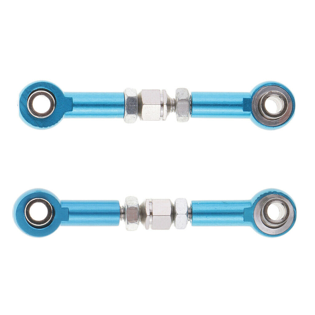 Metal Linkages Front Rear Steering Pull Rod for HSP 94103 On-road Drift Car