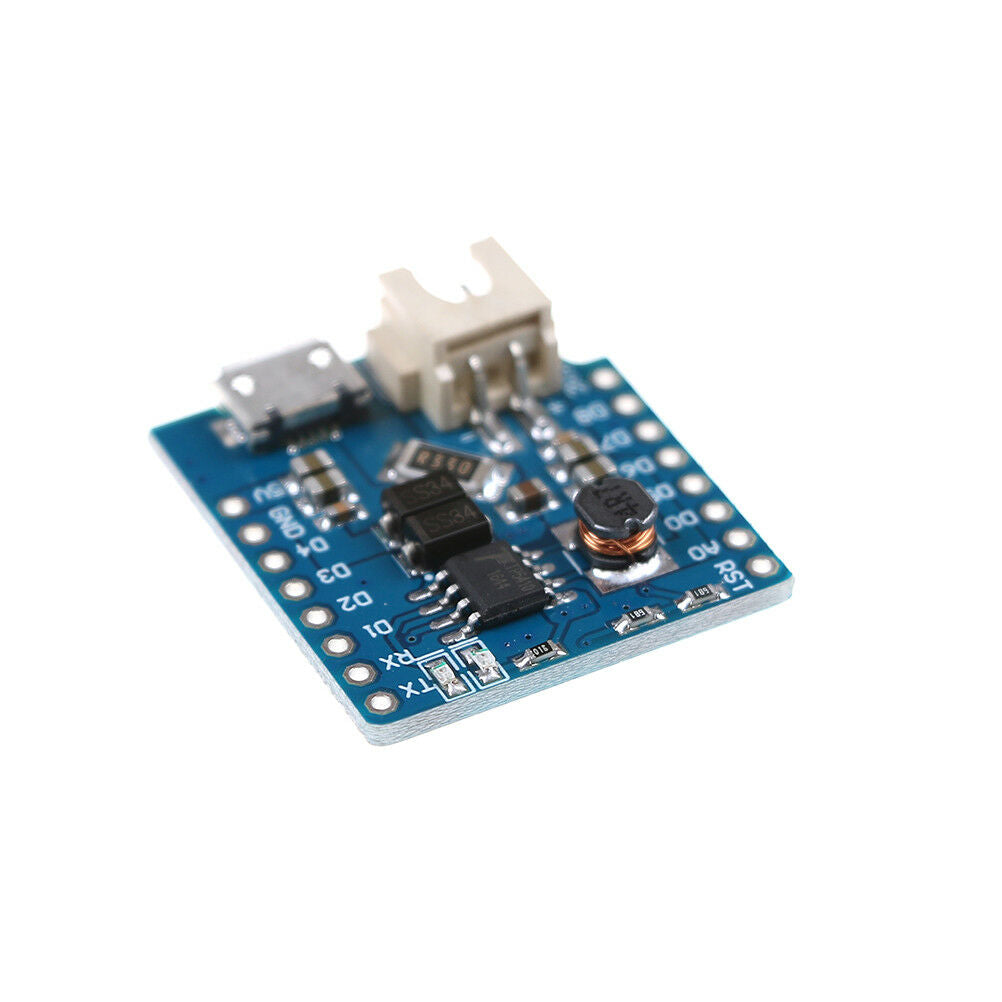 WeMos D1 mini Single Lithium Battery Charging Board D1 Lithium Battery Boost US