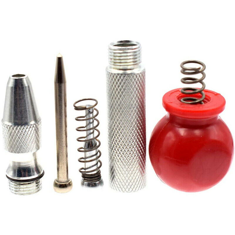 7 Pcs 1/4 Inch Metric Thread Tap HSS Spiral Hex Shank Combination Drill Screw A6