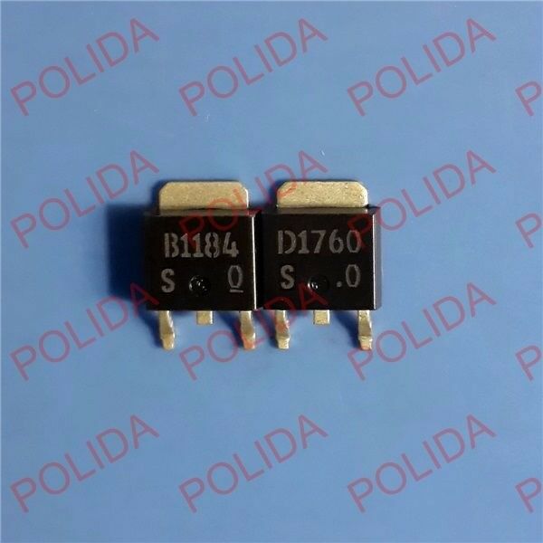 5pairs OR 10PCS ROHM TO-252 2SB1184-S/2SD1760-S 2SB1184/2SD1760 B1184/D1760