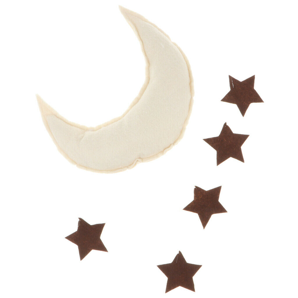 Moon Balls Star Garland Wall Hanging Ornament Canopy Crib Tent Decor