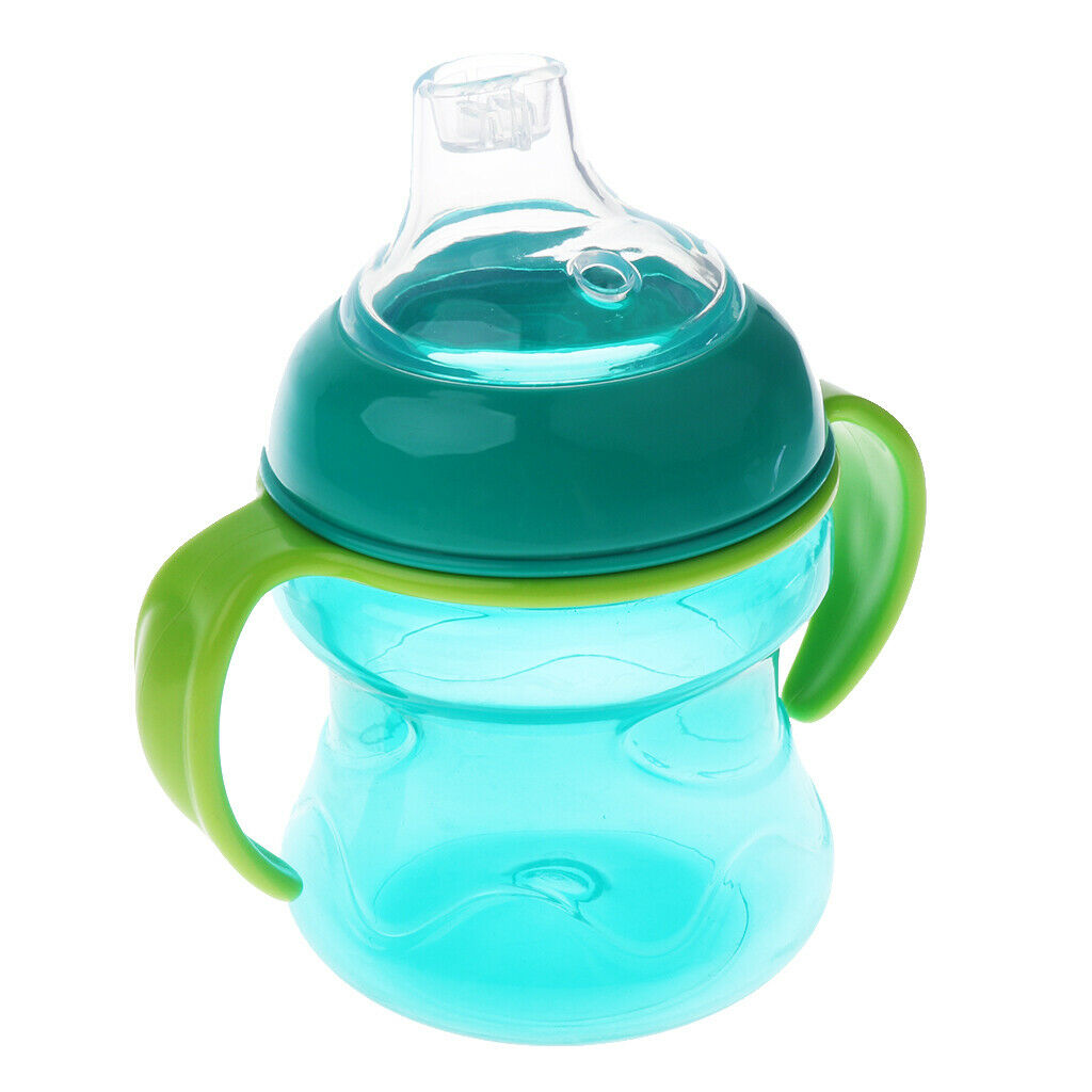 2 Pcs Baby Handle Infant Boys Girls Learn Drinking Sippy Cup