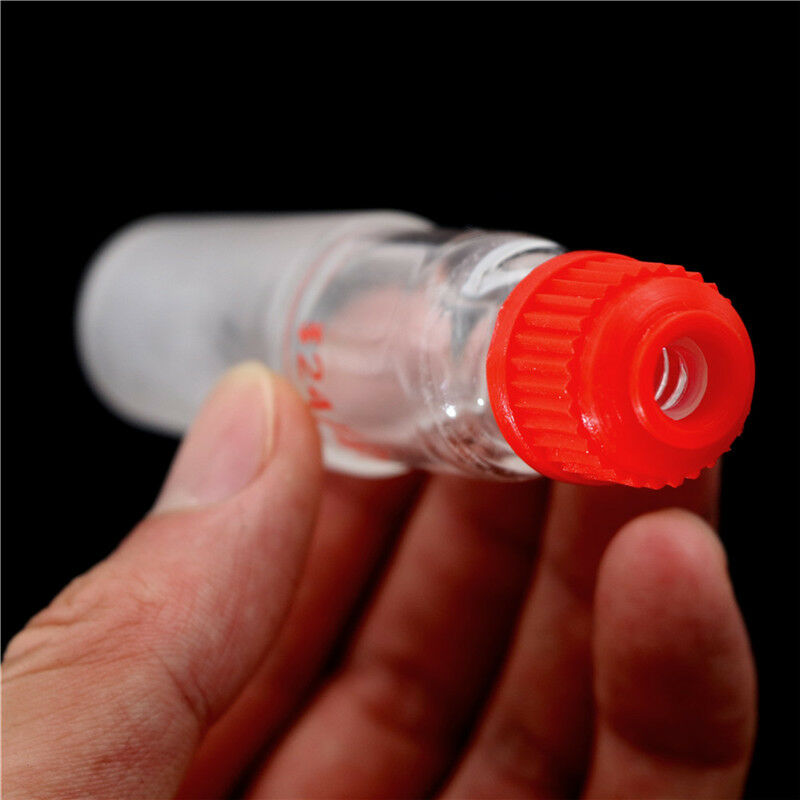 Glass Thermometer Adapter With Thread 24/29 Ground Scock Joint Plastic Screw Lt
