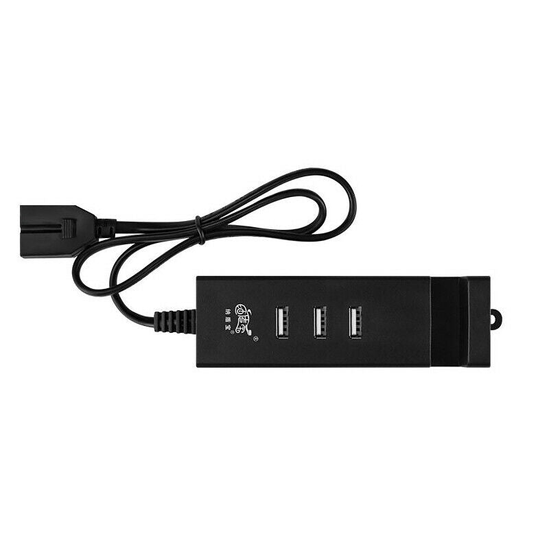 3A Intelligent Fast Charging Socket Port USB Charger for 9-90V Scooter Bicycle