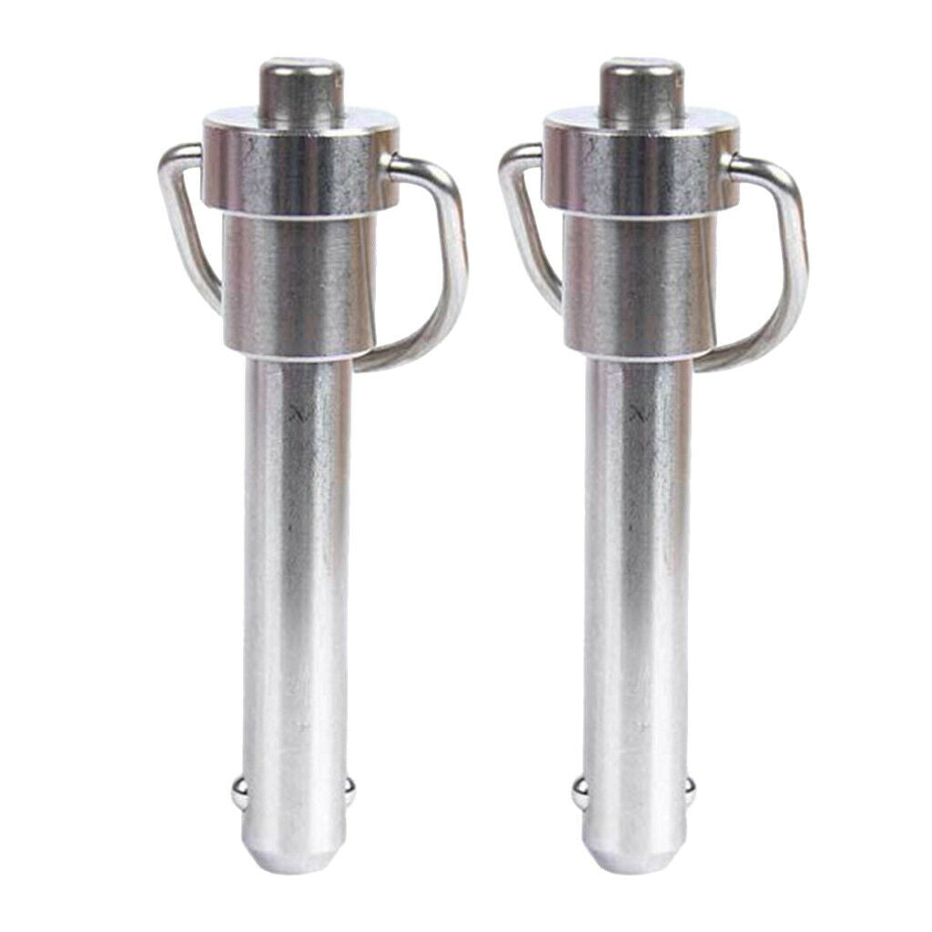 2Pcs Push Pull Ball Lock Pins  Handle Ball Release Release Lock 50mm