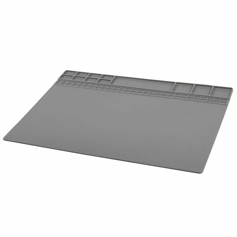 Insulation Pad Heat Resistant Solde Station Silicon Solde Mat Work Pad Desk PlE8