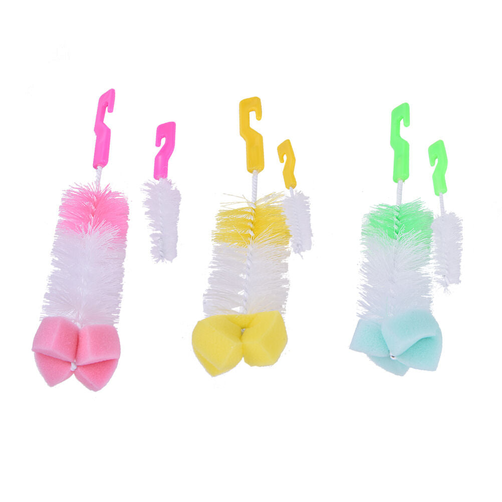Teat Teapot Nozzle Spout Tube Nylon Cleaning Baby Milk Bottle Nipple Brus.l8