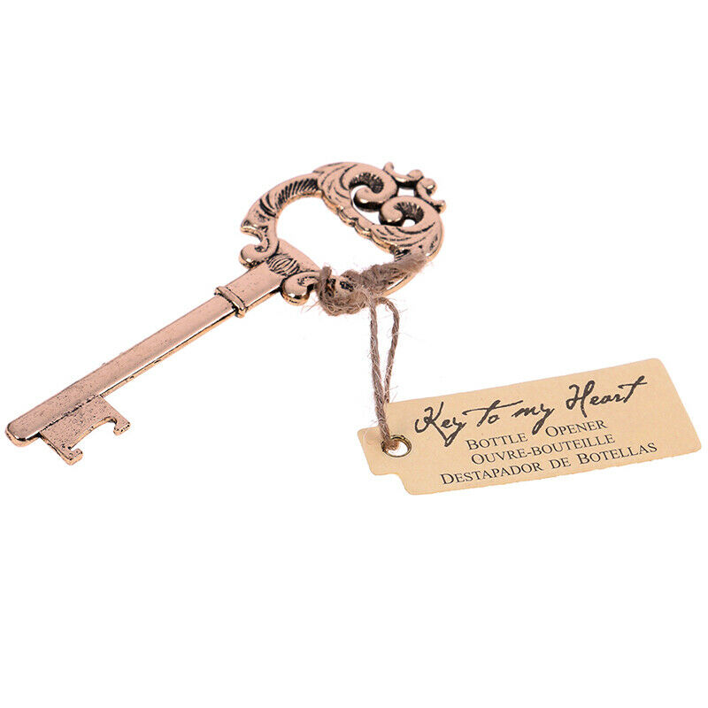 Metal Key Bottle Opener Beer Openers Rustic Wedding Party Favor Guest Gif.l8