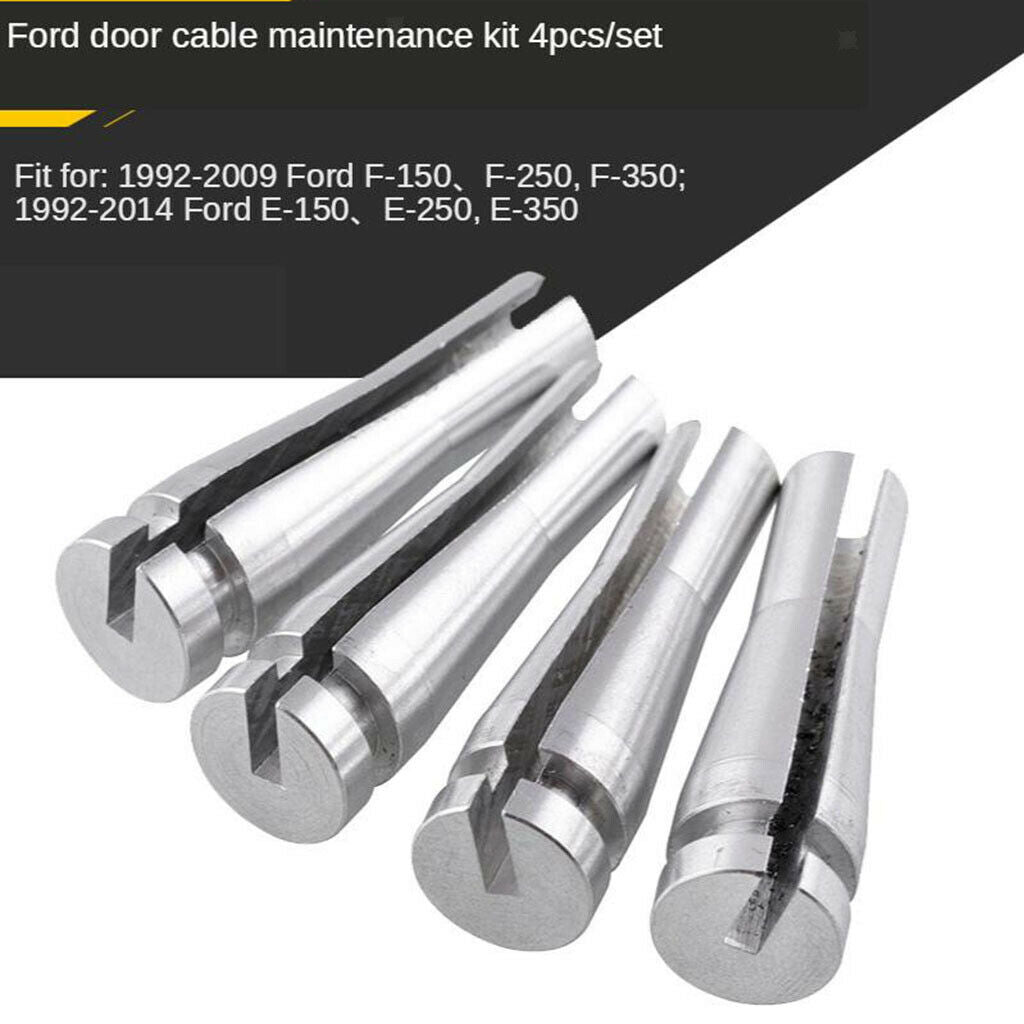 4x Door Handle Cable Replacement Part for 1992-2009 Ford F-150, F-250, F-350